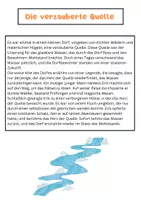 Vorschau - Arbeitsblätter - 10 Märchen und Geschichten + Aufgaben - Seite 2