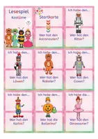 Vorschau - Spiele - Kostüme - Ein Lesespiel für Klasse 1/2 - Fasching, Karneval - Seite 2