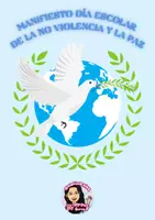 Vista previa - Tarjetas / Manipulativos - MANIFIESTO DÍA ESCOLAR DE LA NO VIOLENCIA Y LA PAZ - Portada