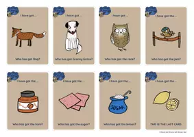 anteprima - Giochi - Brown Owl and the Pancake Mix - I HAVE GOT ... WHO HAS GOT ...?Pancake Mix - I have got who has got - Pagina 3