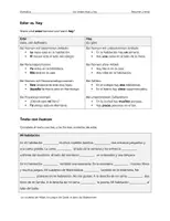 Vorschau - Arbeitsblätter - Ser, estar, hay – Arbeitsblätter - Seite 3