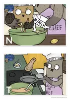 Aperçu - Feuilles d'exercices - BUNDLE of 6 RHYMING STORY WALKS - Page 3