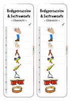 Vorschau - Spiele - Musikinstrumente Spiel BINGO-Karten Schlaginstrumente Percussion mit 9 Audiodateien - Seite 2