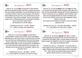 Vorschau - Arbeitsblätter - D - SU | Zugvögel: Lese- und Schreibübungen | Kl.3 - 5 - Seite 1