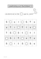 Vorschau - Arbeitsblätter - Leseübung zum Buchstaben S - Seite 2