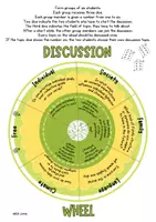 Vorschau - Mal- und Bastelvorlagen - Discussion Wheel - Speaking game - Individual Society - Seite 3