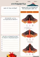 Vorschau - Arbeitsblätter - Vulkane: Arbeitsblätter und Übungsaufgaben (mit Lösungen) - Erdkunde für die Sek 1 - Seite 3