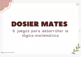 Vista previa - Unidades / Secuencias / Situaciones de Aprendizaje - Dosier de mates (infantil) - Portada