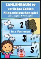 Vorschau - Stationenlernen - Fliegenklatschenspiel verliebte Zahlen - Deckblatt