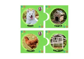 Vista previa - Juegos / Gamificación - PUZLES HÁBITAT ANIMALES GRANJA - página 3
