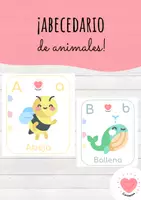 Vista previa - Unidades / Secuencias / Situaciones de Aprendizaje - Abecedario de animales en INGLÉS - Portada