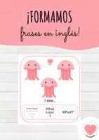 Vista previa - Unidades / Secuencias / Situaciones de Aprendizaje - Formamos frases en inglés - Portada
