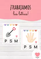 Vista previa - Unidades / Secuencias / Situaciones de Aprendizaje - Trabajamos las letras: p s m l - Portada
