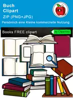 Vorschau - Stundenentwürfe - Buch Clipart - Deckblatt