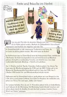 Vorschau - Arbeitsblätter - Feste und Bräuche im Herbst - Landeskunde Deutschland DaF/DaZ - Seite 1