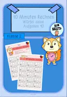 Vorschau - Spiele - Kopfrechnen - Würfel deine Aufgabe 10 Addition ZR 100 - Deckblatt