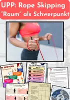 Vorschau - Stundenentwürfe - UPP: Rope Skipping zum Gestaltungskriterium "Raum" - Deckblatt