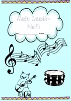 Vorschau - Bildkarten - Heftumschlag Musik - Deckblatt