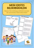 Vorschau - Unterrichtsreihen - Mein erstes Bilderbüchlein - Deutsch UE - Deckblatt