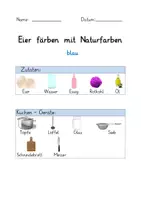 Vorschau - Arbeitsblätter - Bildrezepte - Eier mit Naturfarben färben - Seite 2