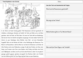 Vorschau - Arbeitsblätter - Fasching | Karneval | Lesen und verstehen | Leseverstehen | Leseverständnis | Deutsch - Seite 2