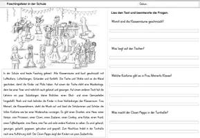 Vorschau - Arbeitsblätter - Fasching | Karneval | Lesen und verstehen | Leseverstehen | Leseverständnis | Deutsch - Seite 3
