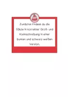 Vorschau - Fördermaterial/Inklusion - Lese und Abschreibfächer Winteredition - Seite 1
