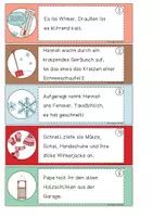 Vorschau - Fördermaterial/Inklusion - Lese und Abschreibfächer Winteredition - Seite 2