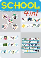 Vista previa - Juegos / Gamificación - School Things 4in1 - Portada