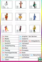 Vorschau - Arbeitsblätter - AnybookPro Material: Wörterliste Fasching - Seite 2
