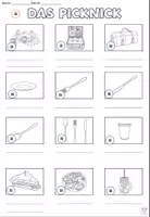 Vorschau - Arbeitsblätter - AnybookPro Material: Wortschatz Picknick - Seite 3