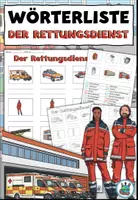 Vorschau - Arbeitsblätter - AnybookPro Material: Wortschatz "Rettungsdienst" - Deckblatt