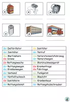 Vorschau - Arbeitsblätter - AnybookPro Material: Wortschatz "Rettungsdienst" - Seite 2
