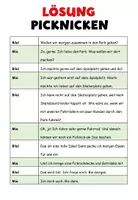 Vorschau - Arbeitsblätter - AnybookPro Material: Dialog ordnen "im Park" - Seite 2