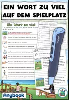 Vorschau - Arbeitsblätter - AnybookPro Material - Ein Wort zu viel: Spielplatz - Deckblatt
