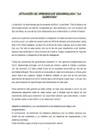 Vista previa - Unidades / Secuencias / Situaciones de Aprendizaje - SITUACIÓN DE APRENDIZAJE - LA ESCRITURA - 3º INFANTIL - página 1
