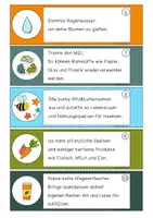 Vorschau - Aufgabenkarten - Umweltschutz - Lese-Abschreib-Fächer #TimeForClimateAction - Seite 3