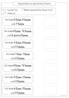 Vorschau - Arbeitsblätter - Eigenschaften geometrische Körper - Mathespaziergang (Kl. 1-5) - Seite 3