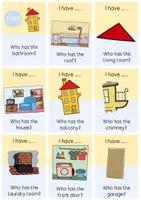 Vorschau - Spiele - Ich habe wer hat Englisch - at home - parts of the house - Seite 2