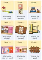 Vorschau - Spiele - Ich habe wer hat Englisch - at home - parts of the house - Seite 3