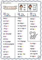 Aperçu - Préparation de séquence / Séquence complète - Kit pédagogique la lettre y et ses malices ay oy uy - Page 2