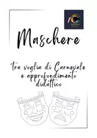 anteprima - Programmi scolastici / Materiali per docenti - Maschere tra voglia di Carnevale ed approfondimento didattico - Pagina di copertina