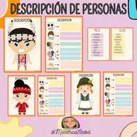 Vista previa - Unidades / Secuencias / Situaciones de Aprendizaje - APRENDEMOS A DESCRIBIR PERSONAS - Portada