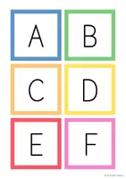 Vorschau - Poster - ABC_Das Alphabet_Tafelmaterial und Material für den Unterricht - Seite 2