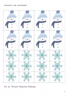 Vorschau - Fördermaterial/Inklusion - Klettmappe Winter - Seite 3