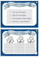 Vorschau - Spiele - 10 Karteien zum Rechnen bis 100 - zweistelliges Rechnen - Seite 2