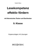 Vorschau - Arbeitsblätter - Lesekompetenz effektiv fördern 9. Klasse - Seite 1