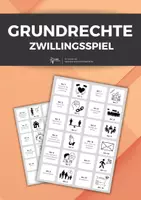 Vorschau - Arbeitsblätter - Zwillingsspiel: Grundrechte - Deckblatt