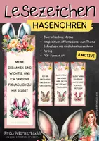 Vorschau - Mal- und Bastelvorlagen - Lesezeichen positive Affirmationen Selbstliebe mit Ostermotiven - Seite 1