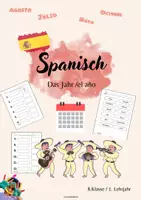 Vorschau - Arbeitsblätter - Spanisch | Das Jahr/ el año 8.Klasse/1.Lehrjahr 🗓️🇪🇸 - Deckblatt